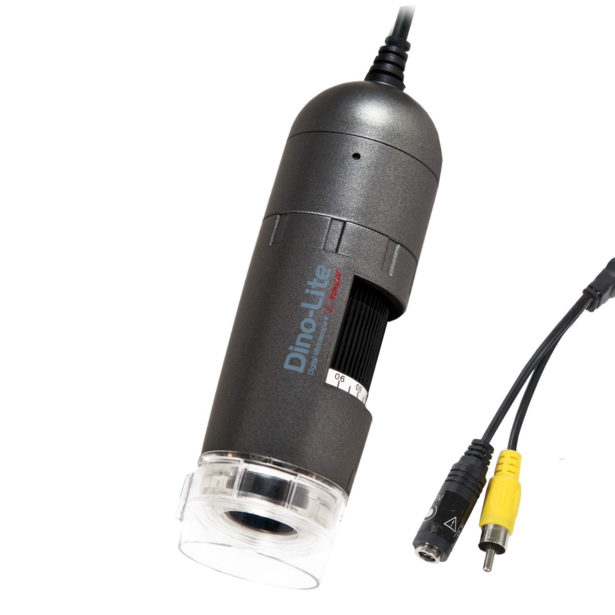 DinoLite AD4112NTL 10x-90x TV/AVI 640x480 Handheld Analog Microscope with Long Workign Distance ..