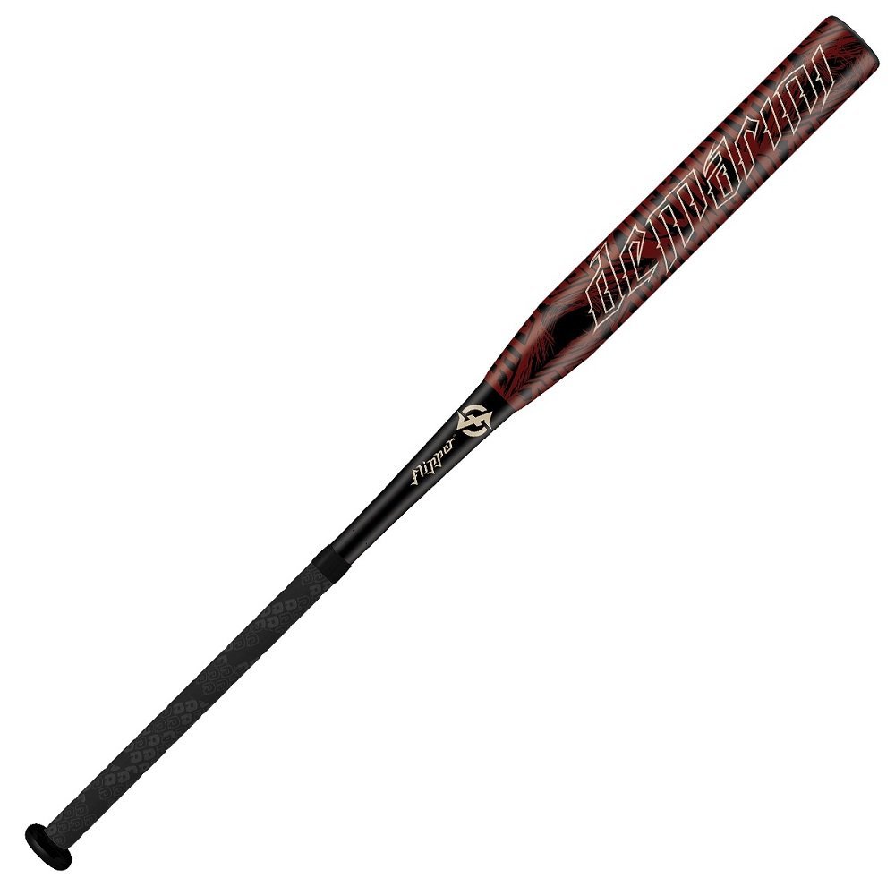 樂天商城 - DeMarini 2015 Flipper Aftermath og Slowpitch Bat、ブラック/ダークレッド/ Pale Gold、34インチ/ 27オンス