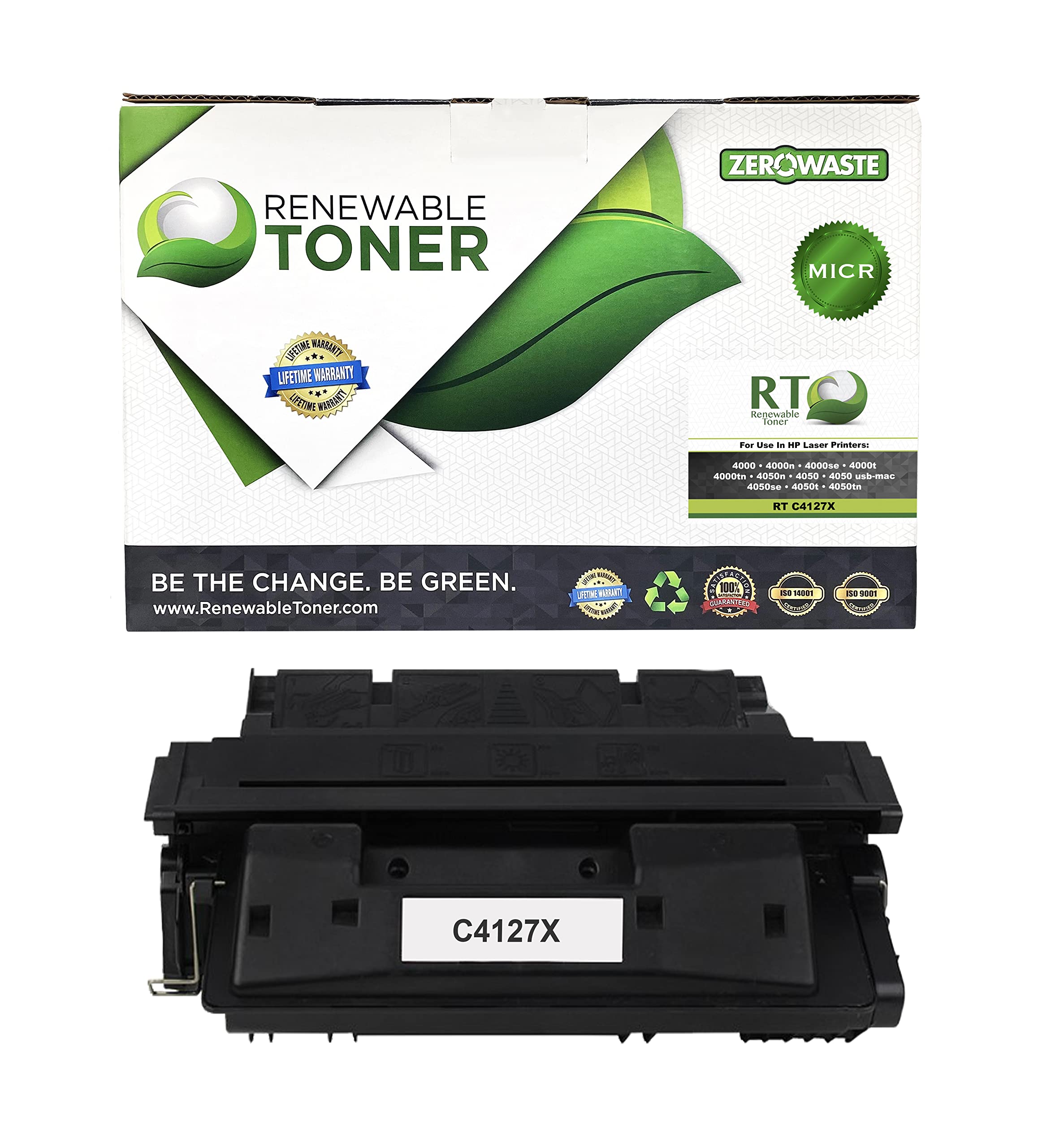 再生可能トナー27 x互換Micrトナーカ�