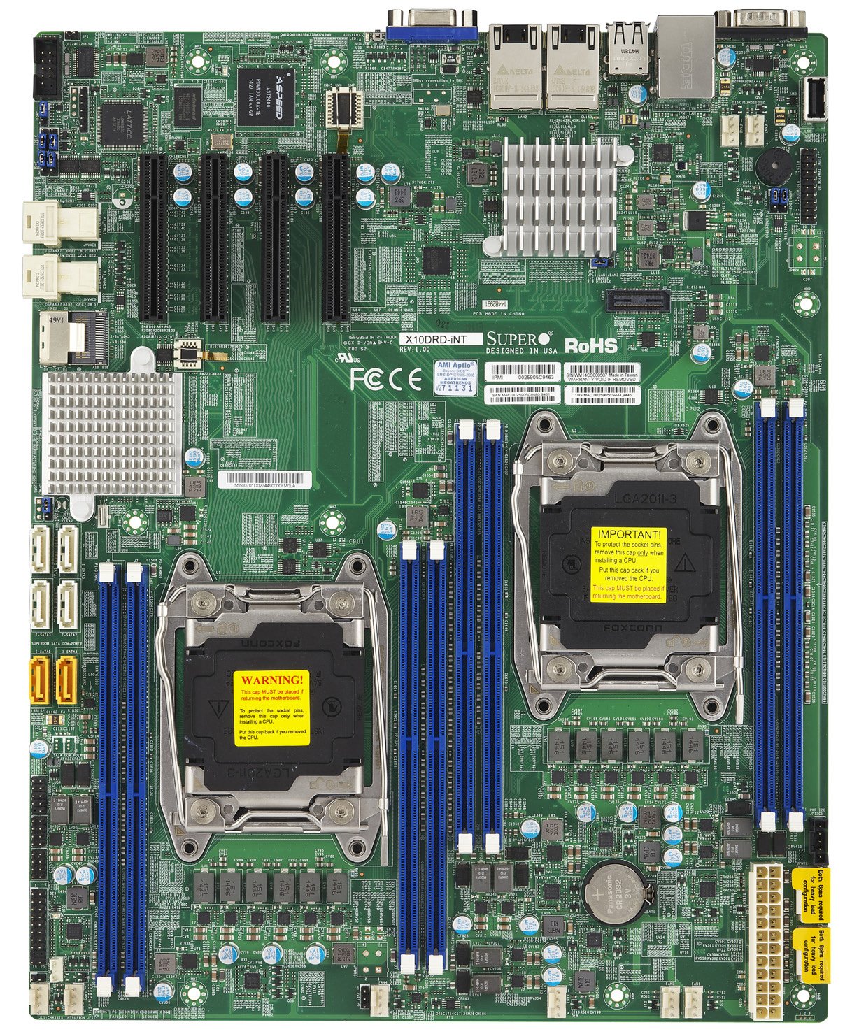 Supermicro Dual LGA2011、Intel C612、DDR4、SA
