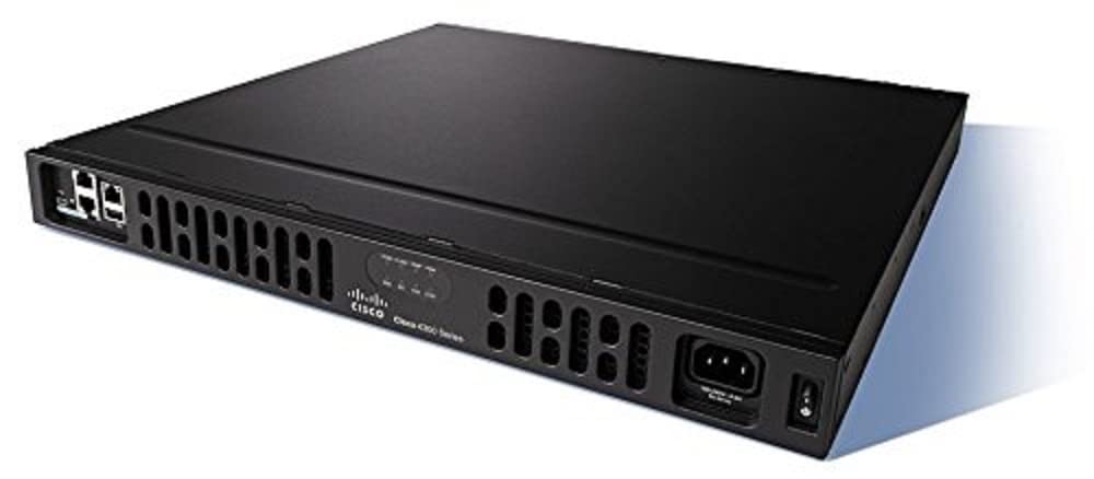 Cisco 4331 Router - 3 Ports - Management Port - 6 Slots - Gigabit Ethernet - 1U - Rack-mountable Wall Mountable