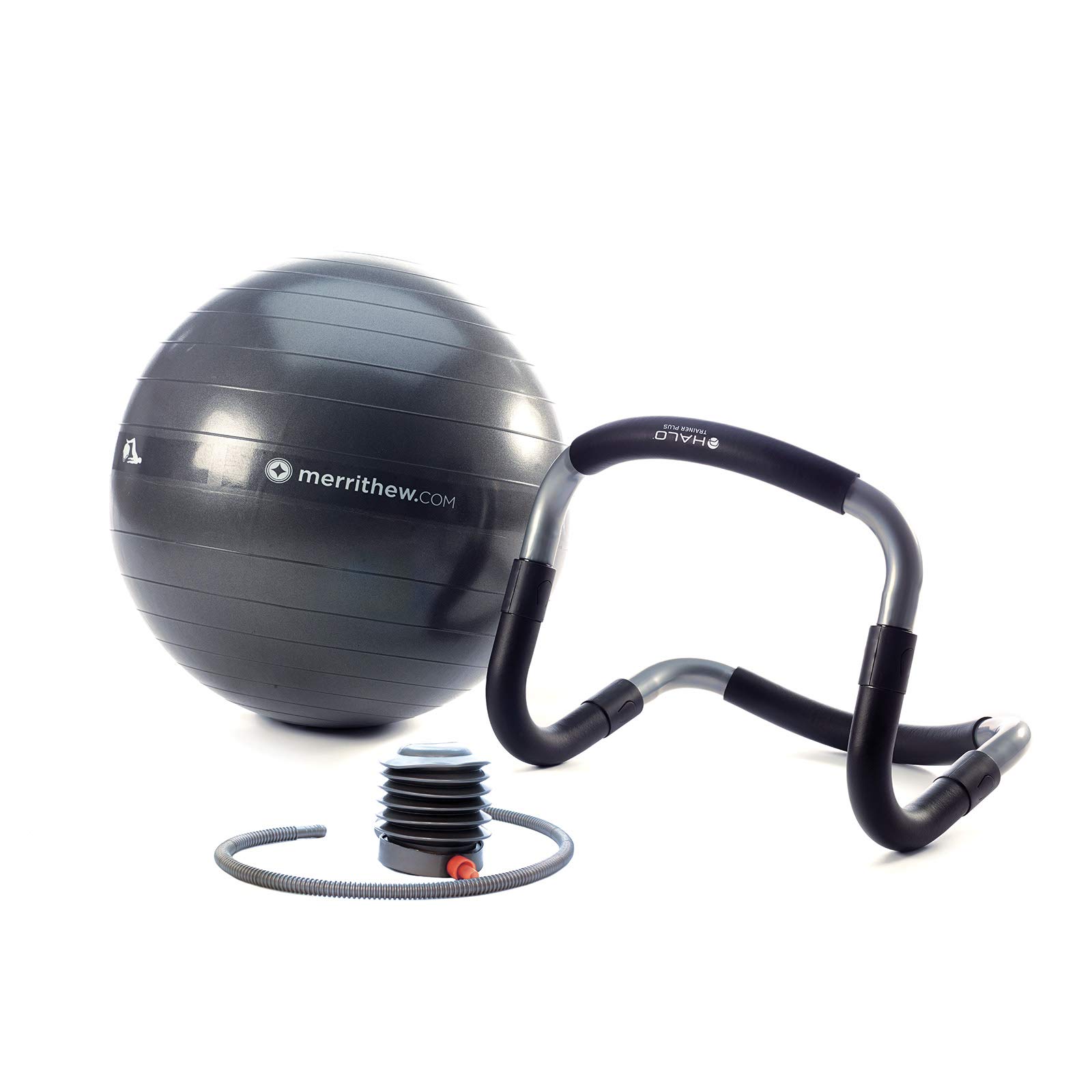 MERRITHEW ヘイロートレーナー 安定ボール(55cm)&ポンプ付き