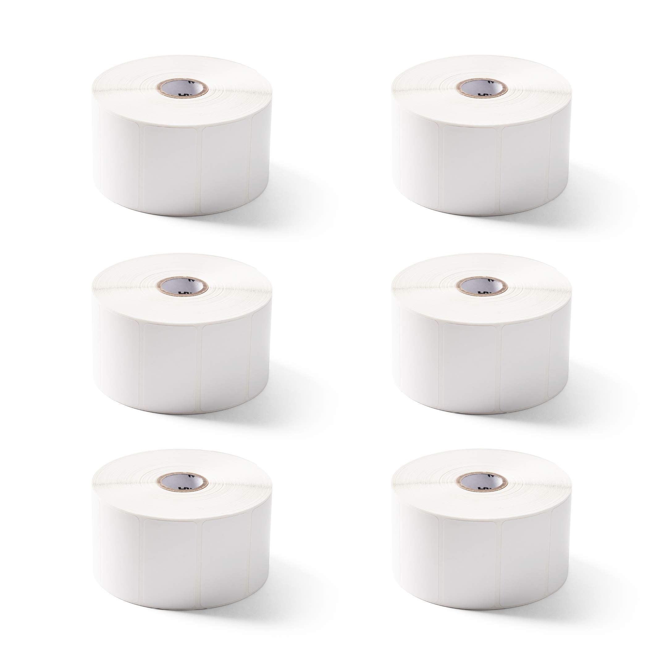 Zebra Technologies 10010063 POLYPRO 4000D Labels 2.25 x 1.25 2000 per Roll by Zebra Technologies
