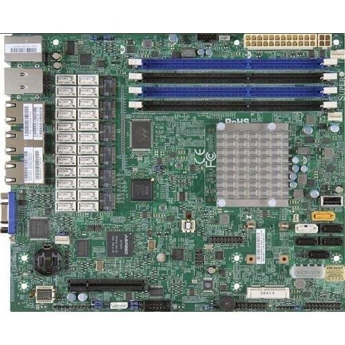Super Micro Supermicro MBD-A1SRM-LN7F-2758-O Intel Atom C2758/ Ddr3/ Sata3/ V&7gbe/ Microatx マザーボード