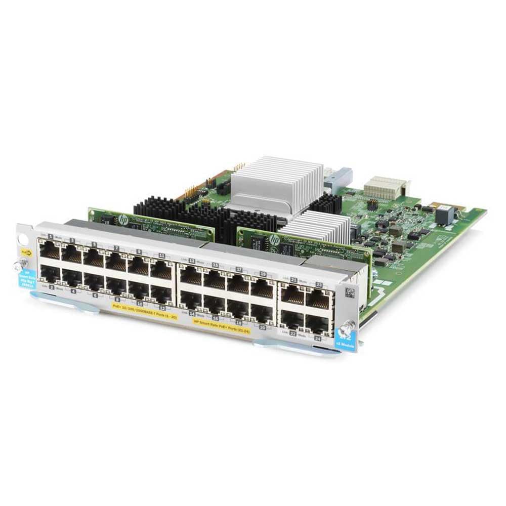 樂天商城 - 日本ヒューレットパッカード HPE Aruba 20port PoE+ / 4port 1/2.5/5/XGT v3 zl2 Module J9991A