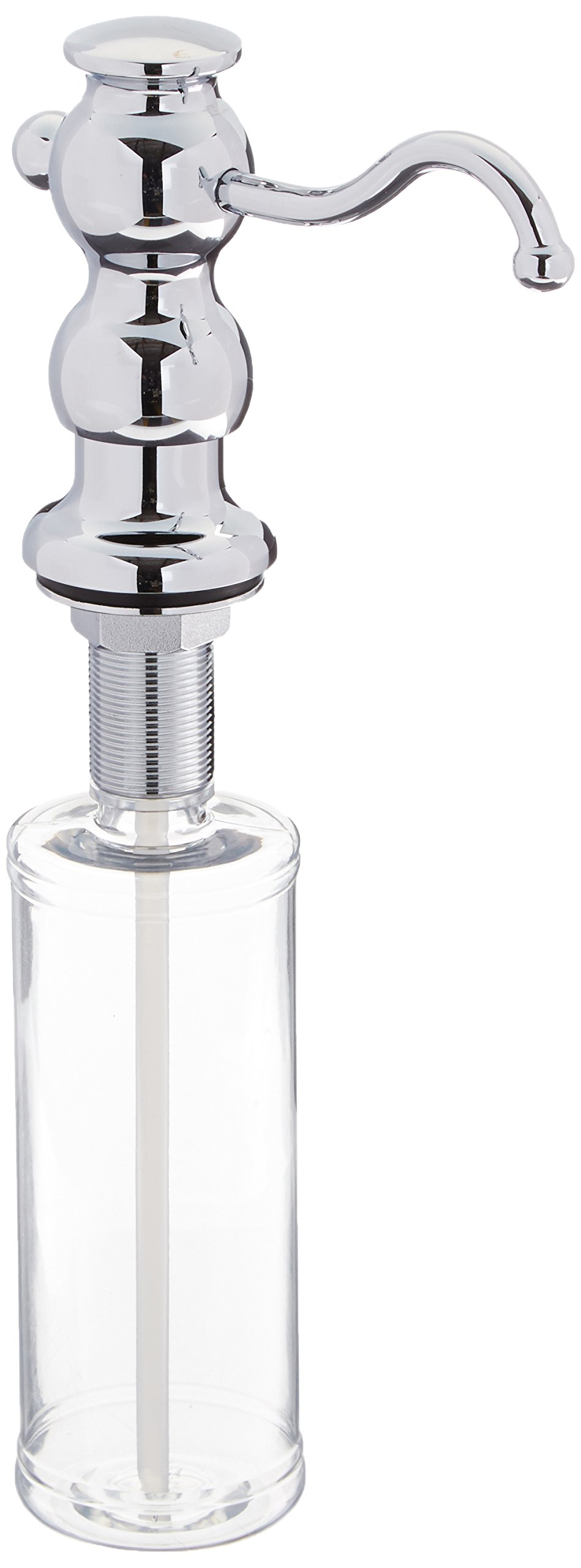 Whitehaus Collection WHSD031-C ソープ/ローションディスペンサー ポリッシュクローム