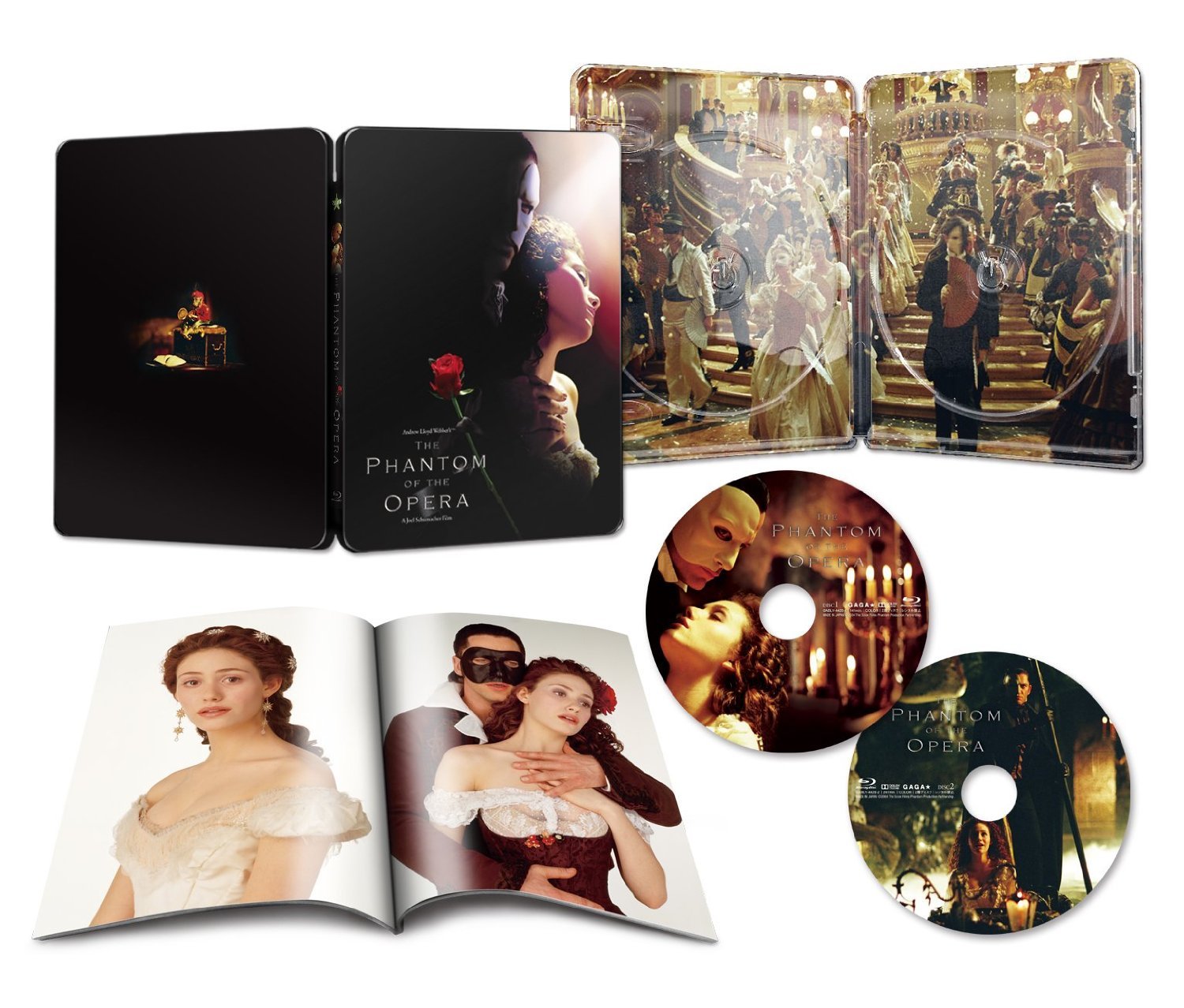The Phantom of the Opera Blu-ray Steelbook [Import Japan]
