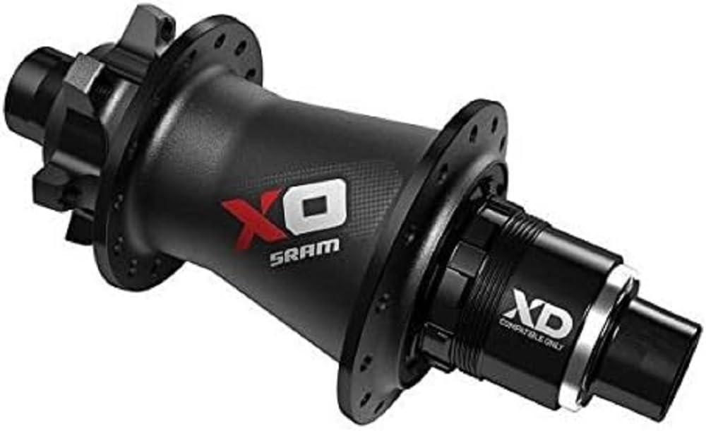 Hewlett Packard - SRAM X.0/リア 32穴ディスク XD ドライバー(11) - 00.2018.006.019 ハブ 12X148 MM (ブースト) - ブラック/レッド ワンサイズ