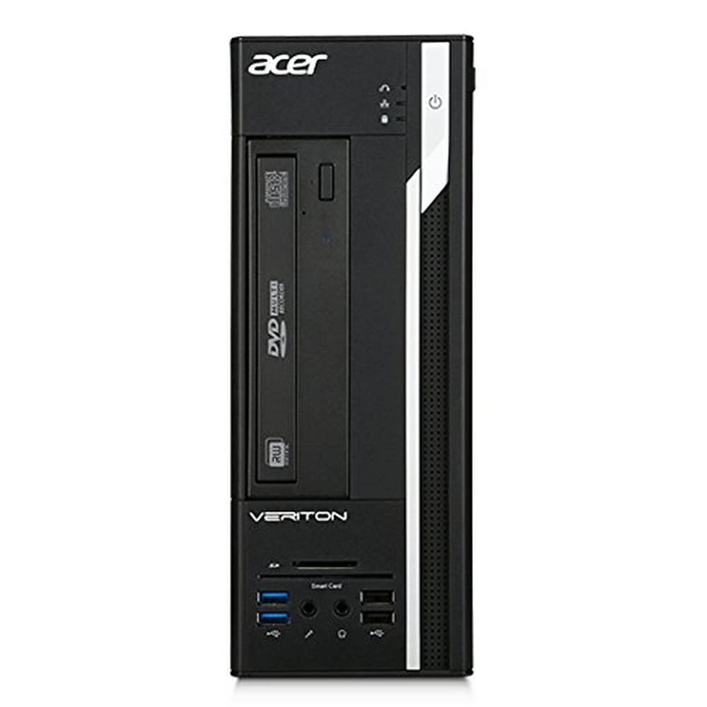 Acer Veriton X4640G_E - SFF - 1 x Core i3 6100 / 3.7 GHz - RAM 4 GB - HDD 500 GB - DVD SuperMulti - HD Graphics 530 - GigE - Microsoft Win 7 Pro 64-bit Edition / Win 10 Pro 64-bit Edition Du