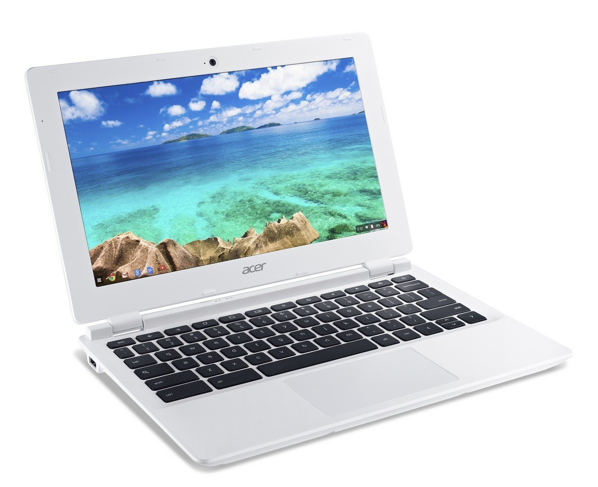Acer Chromebook CB3-131-C3SZ 11.6-Inch Laptop (Intel Celeron N2840 Dual-Core Processor 2 GB RAM 16 GB Solid State Drive Chrome) White(US Version Imported)