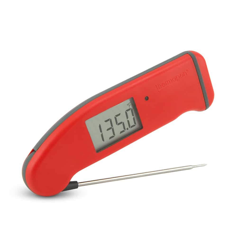 新品。 ThermoWorks バックライト Thermapen Mk4 (ブラック) プロフェッショナル 熱電対 調理温度計 サ..