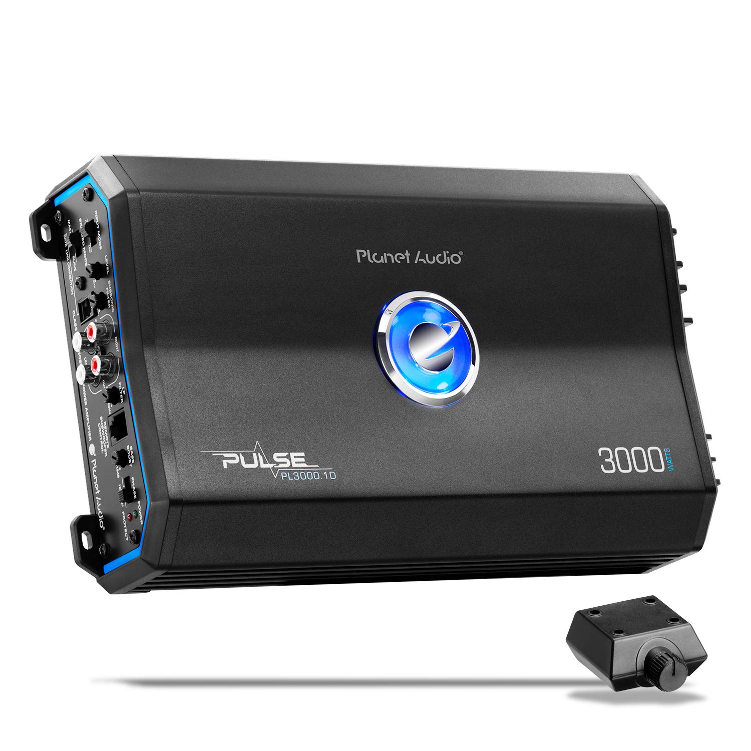 PLANET AUDIO PL3000.1D 3000W Class D 1 Stable Remote Subwoofer Control by Planet Audio