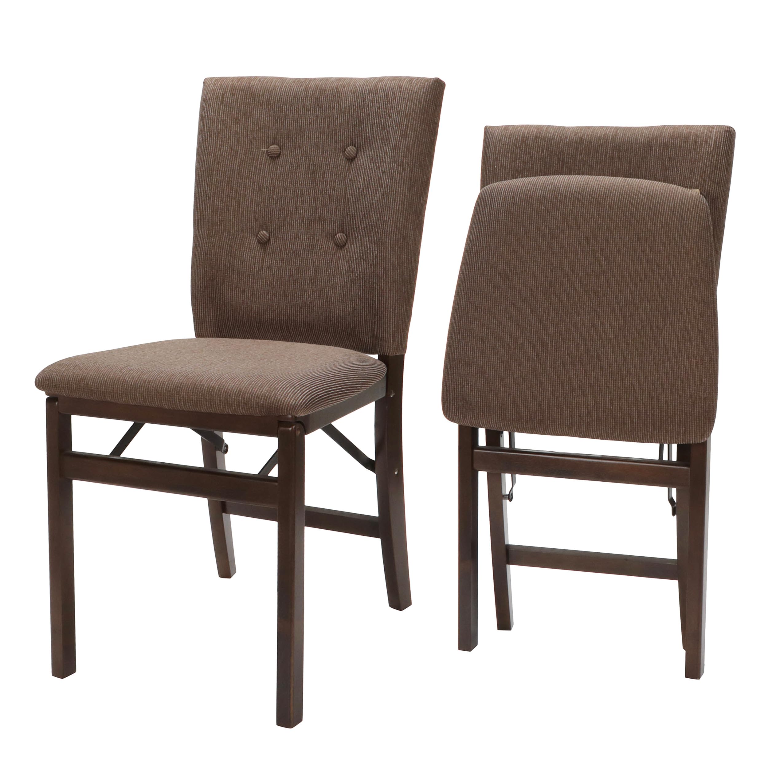 Stakmore Parson’s Folding Chair Finish Set of 2 Espresso