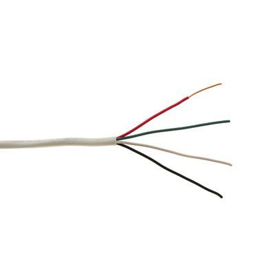 樂天商城 - 4 C / 22 AWGソリッド銅PVCセキュリティケーブル- white- 1000 ftボックス分散by NACワイヤとケーブル
