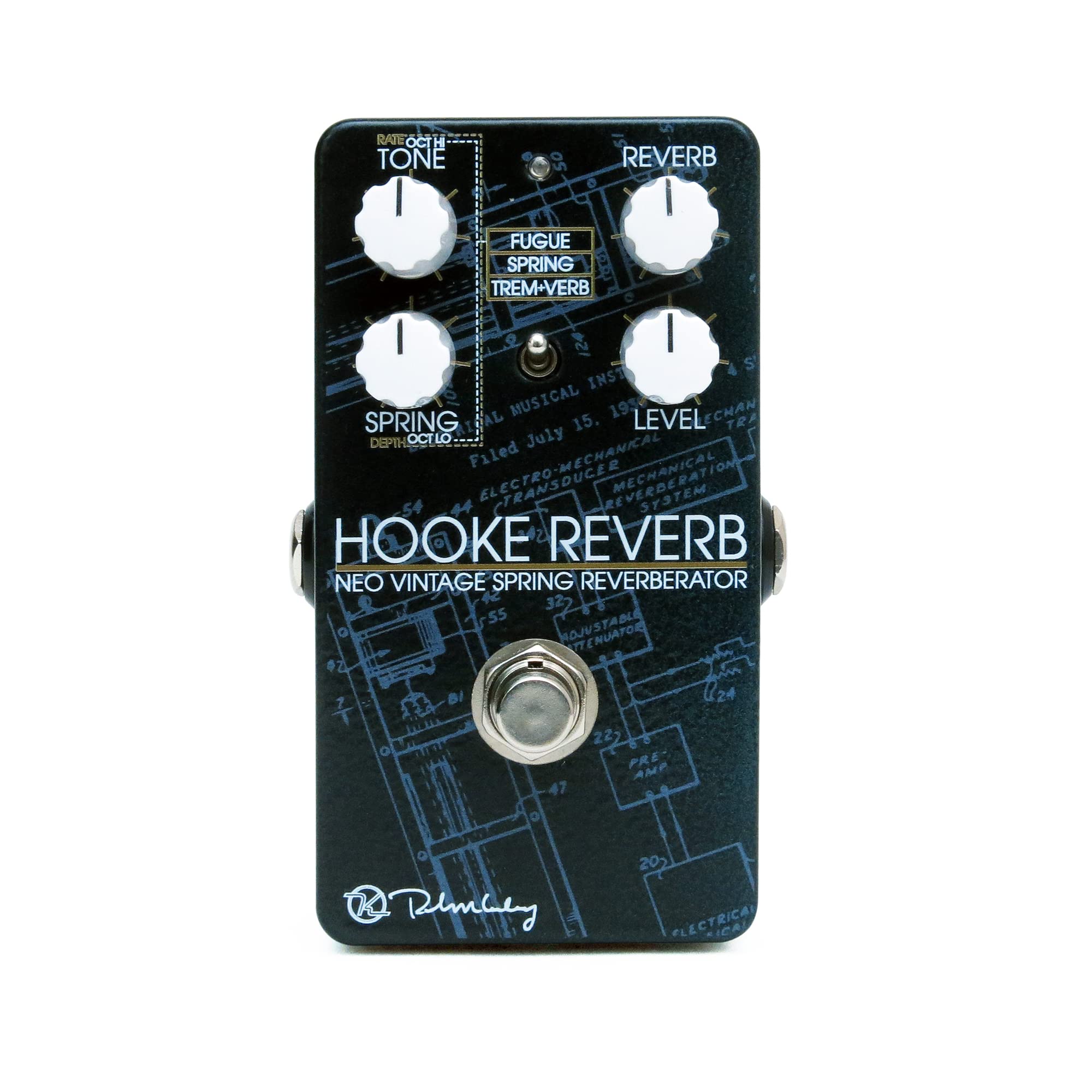 Keeley 'Hooke Reverb' スプリングリバーブペダル