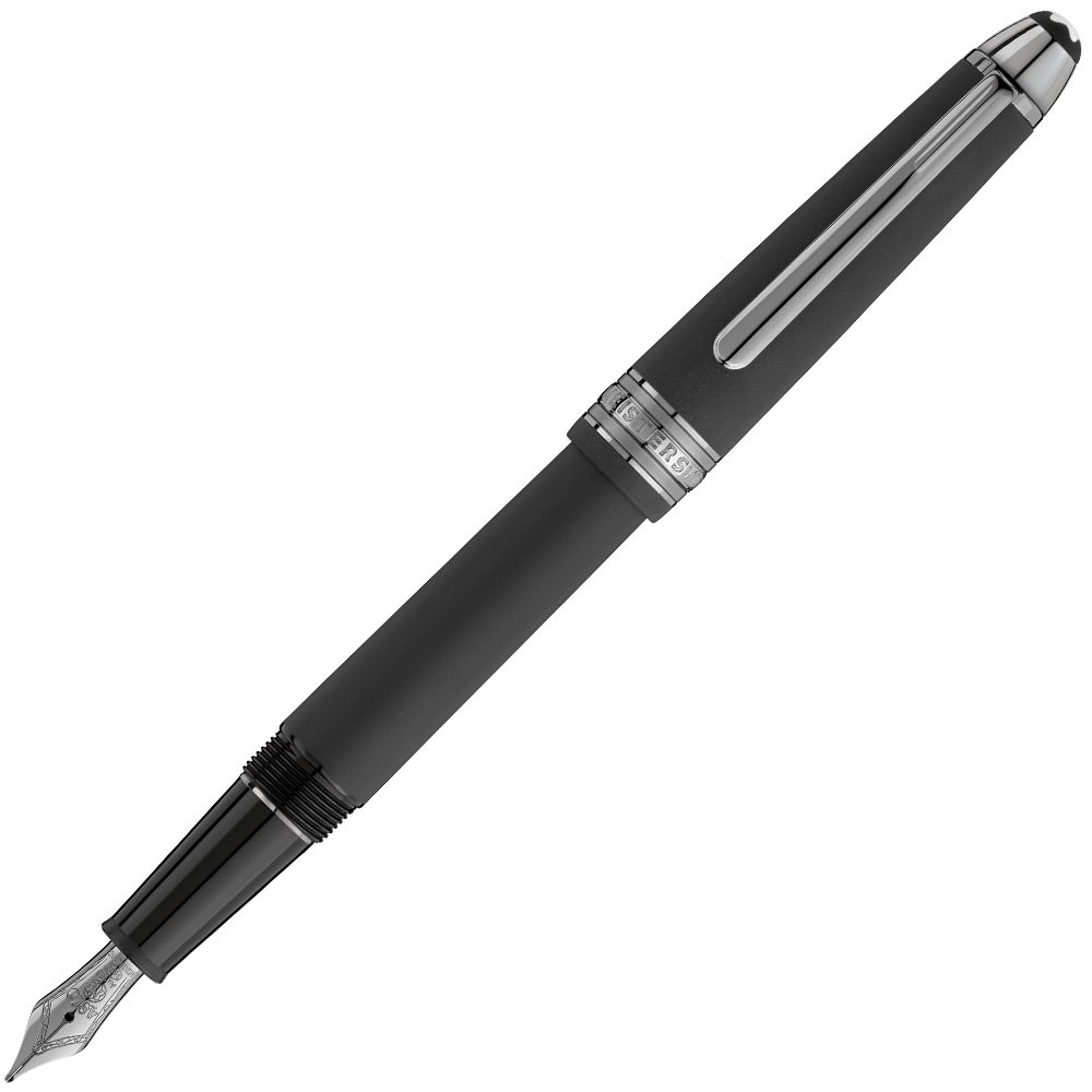MONTBLANC モンブラン 万年筆 マイスターシュテュック ウルトラブラック #145 クラシック M