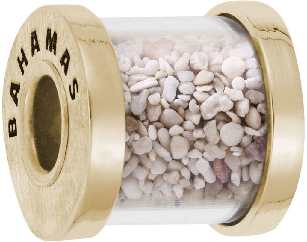 Rembrandt バハマ サンドビーズチャーム - メタル - 10Kイエローゴールド