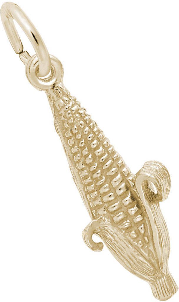 レンブラントコーンチャーム - メタル - 14K イエローゴールド 金属