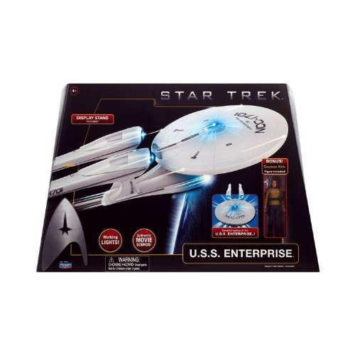 U。S。S。エンタープライズfrom the Star Trek Movie withボーナスCaptain Kirk Figure by Playmates [並行輸入品]