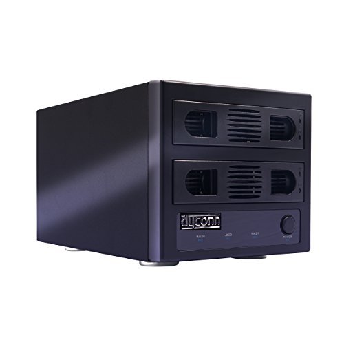 樂天商城 - Dyconnクォーツ2 ? 2ベイRaid and JBODエンクロージャ ? 3.5インチハードドライブeSATA、USB 3.0、Raidストレージシステム ? ホットスワップ対応 2 Bay R2U3B