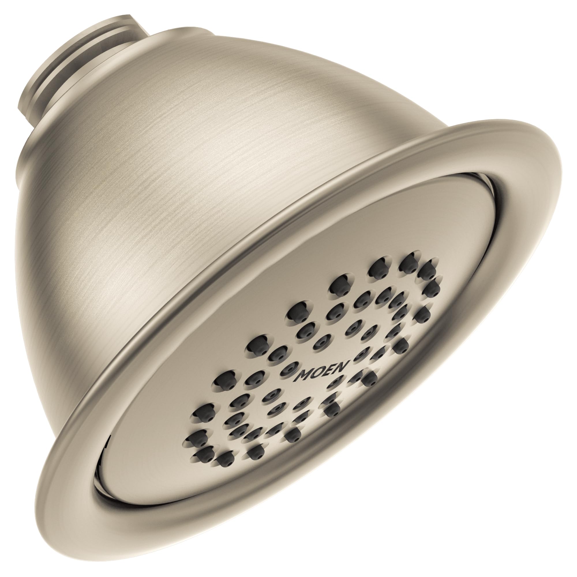 Moen 6371BN シャワーACC - コア 3.75インチ 単機能シャワーヘッド ブラッシュドニッケル
