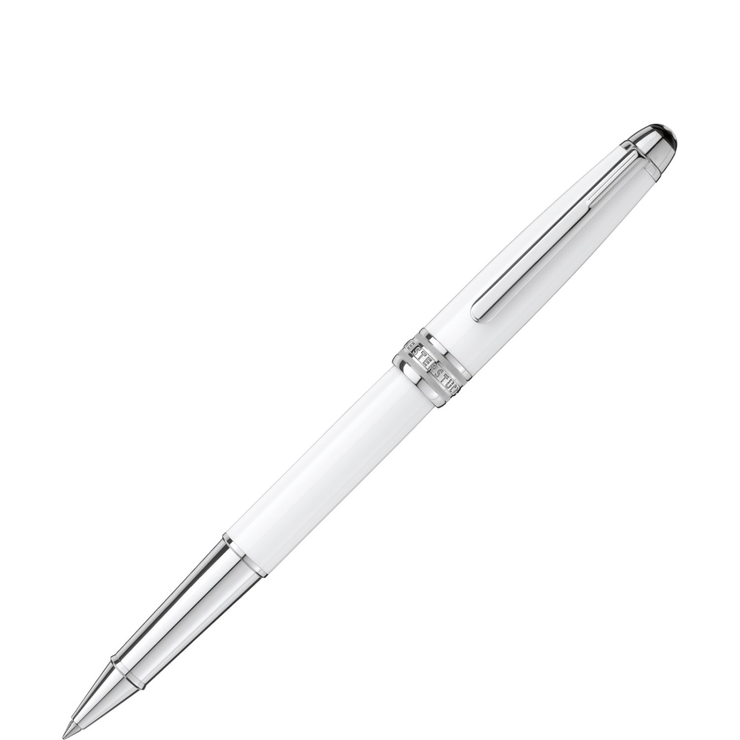 MONTBLANC モンブラン ローラーボール マイスターシュテュック ホワイトソリテール #163 クラシック