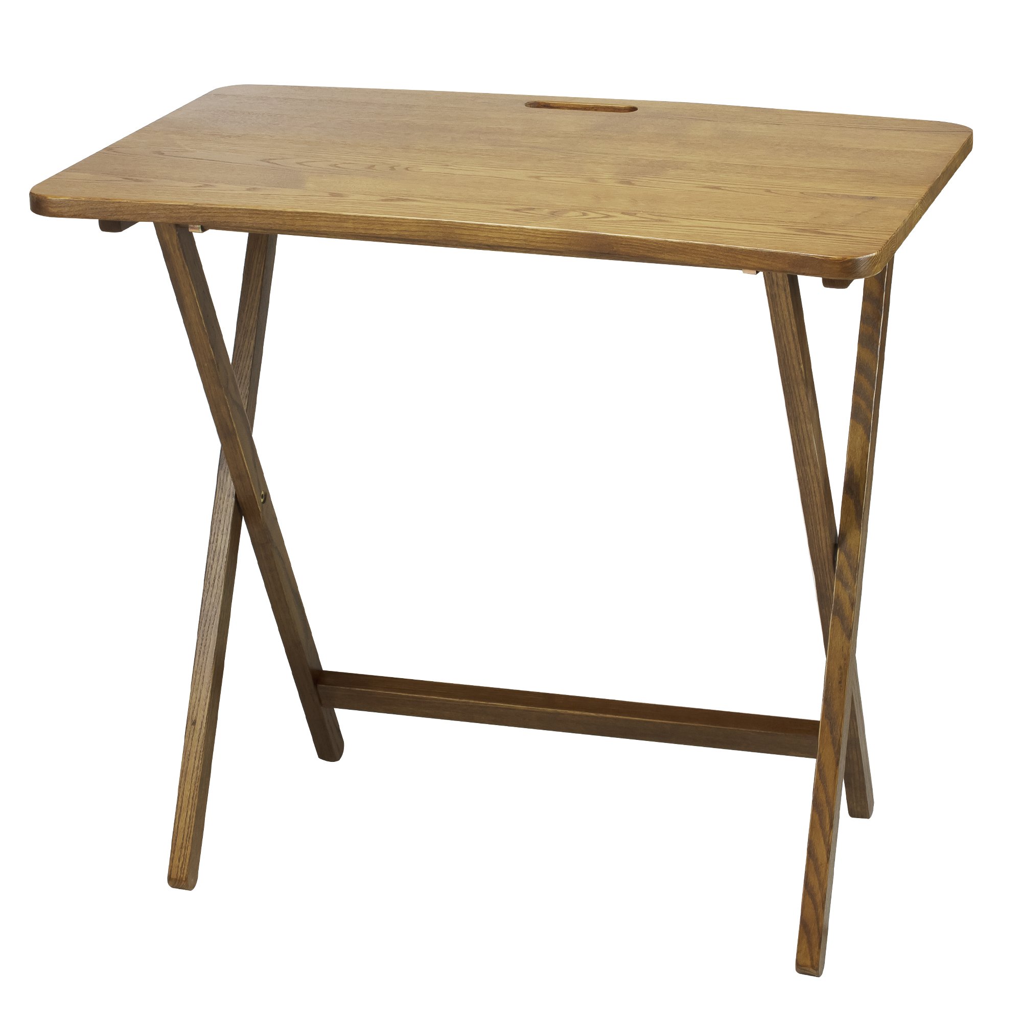 PRESTO PRODUCTS COMPANY American Trails Arizona Folding Table with Solid Red Oak
