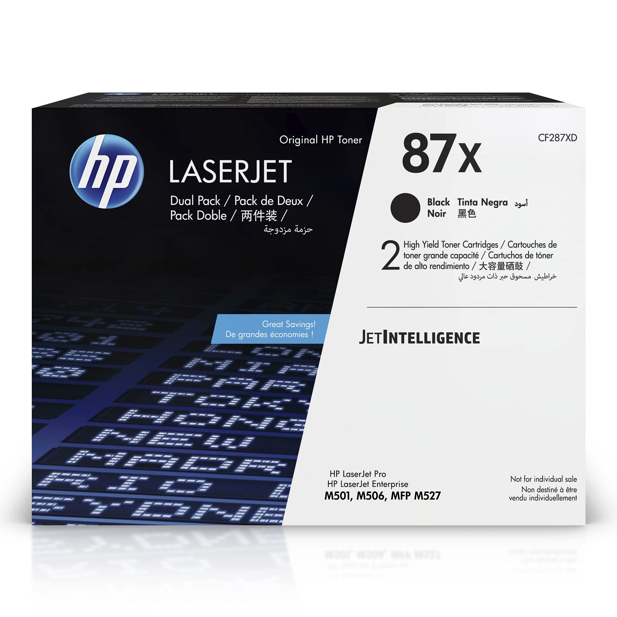 樂天商城 - HP CF287XD (87X) Toner black 18K pages Pack qty 2