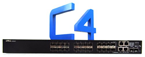 Dell Networking N3024F - Switch - L3 - managed - 24 x Gigabit SFP + 2 x 10 Gigabit SFP+ + 2 x combo 1000Base-T - rack-mountable