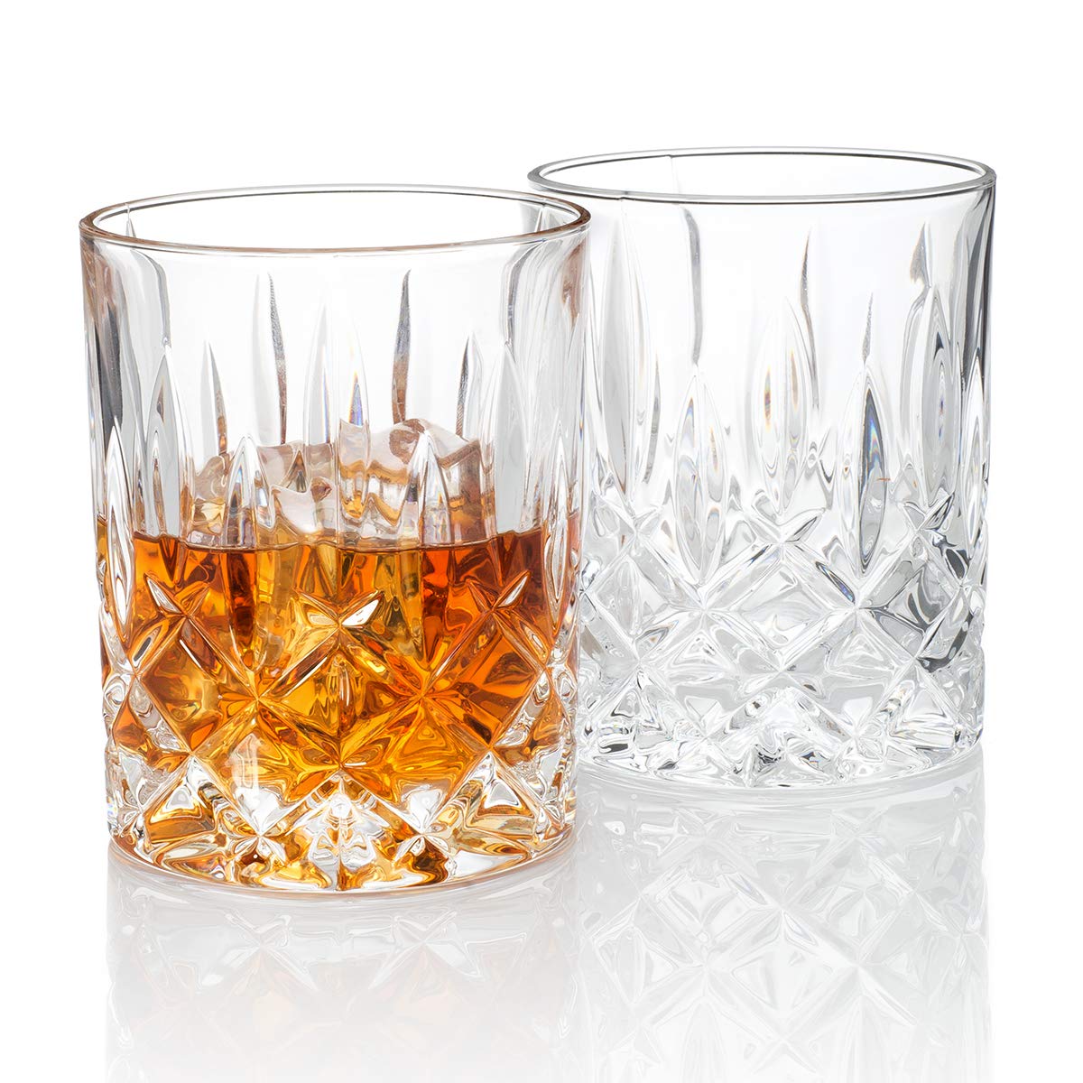 Hotel AstorMen's Bar Crystal Whiskey Glass (Gift Box Set of 2)
