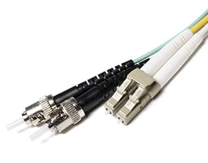 Rakuten - om3 LC STプレナムデュプレックスファイバーパッチケーブル10 gマルチモード50 / 125 300 Meter