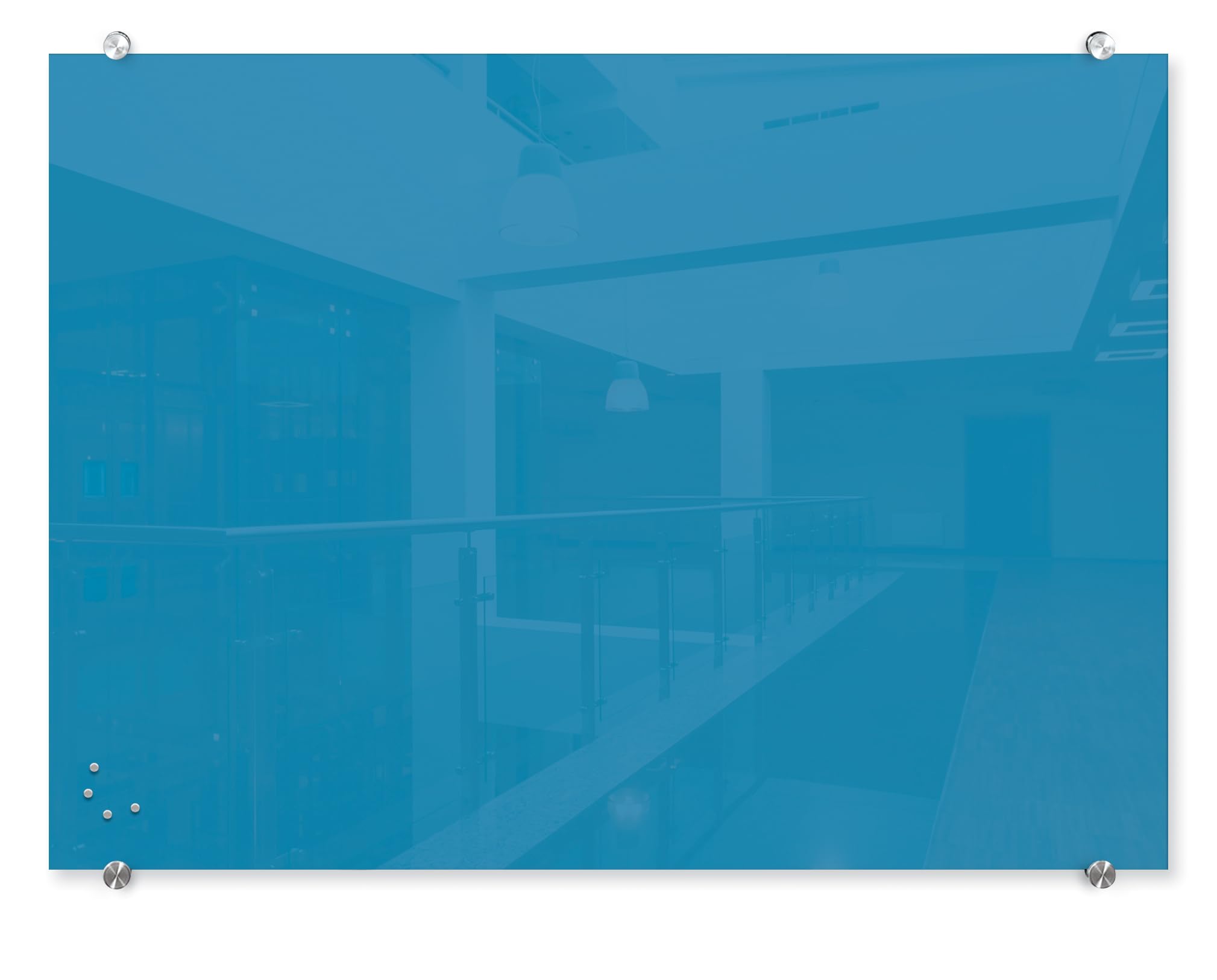 best-rite Visionary色Magnetic Dry Erase Board 3 x 4 Feet