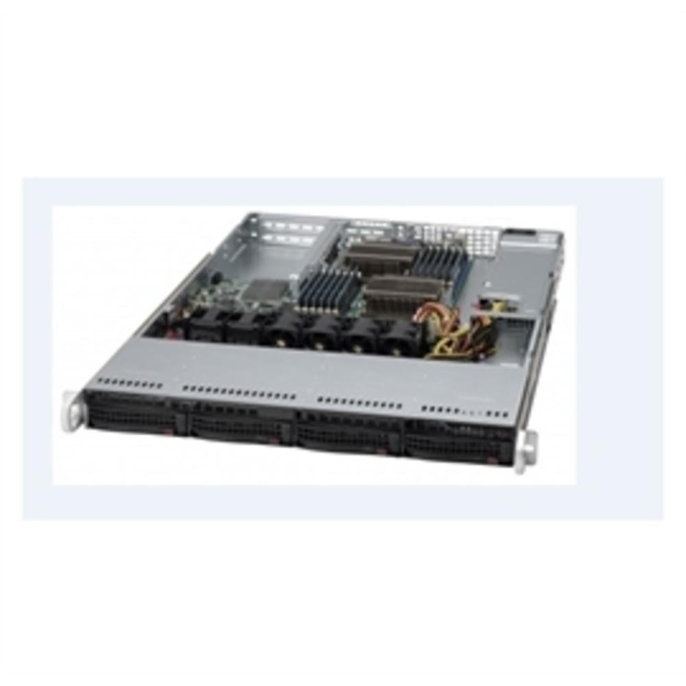 Supermicro SuperChassis 815tqc-605wbサーバーケース ? Wioマザーボードサポート ? rack-mountable