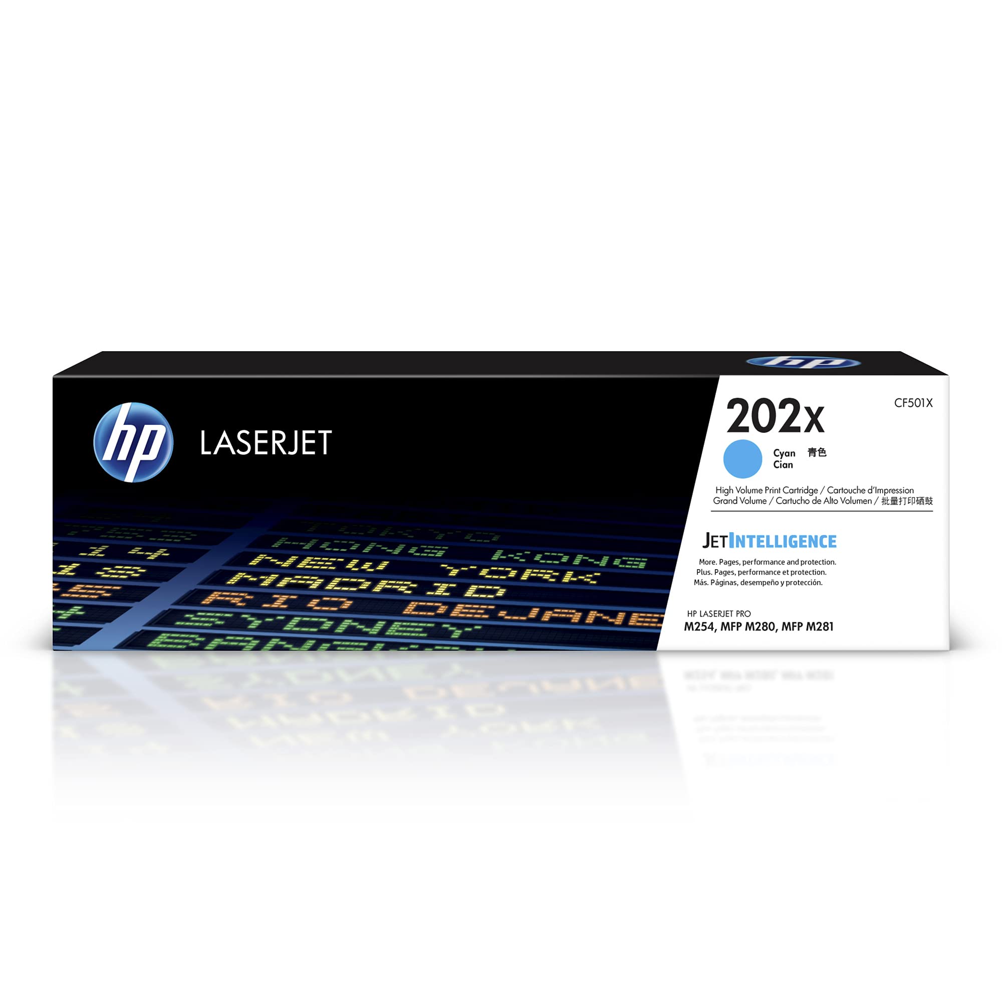 HP 202X Cyan LaserJet Toner Cartridge