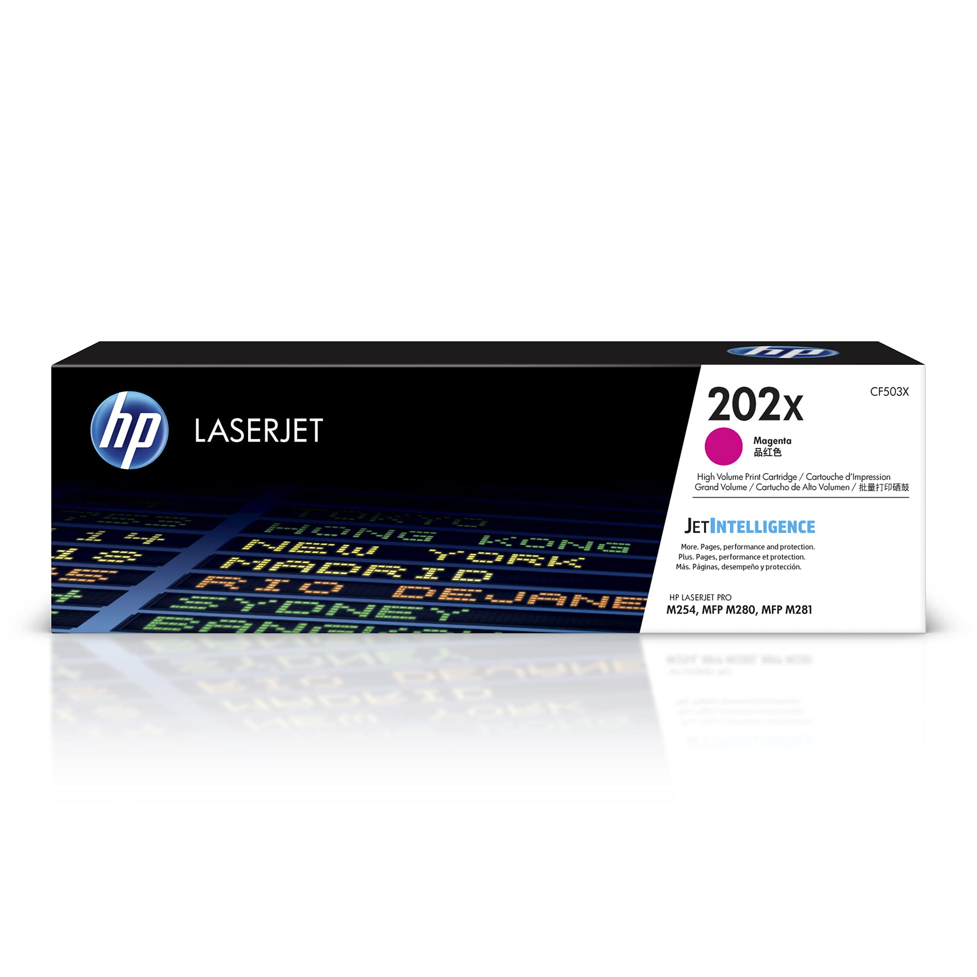 HP 202X Magenta LaserJet Toner Cartridge