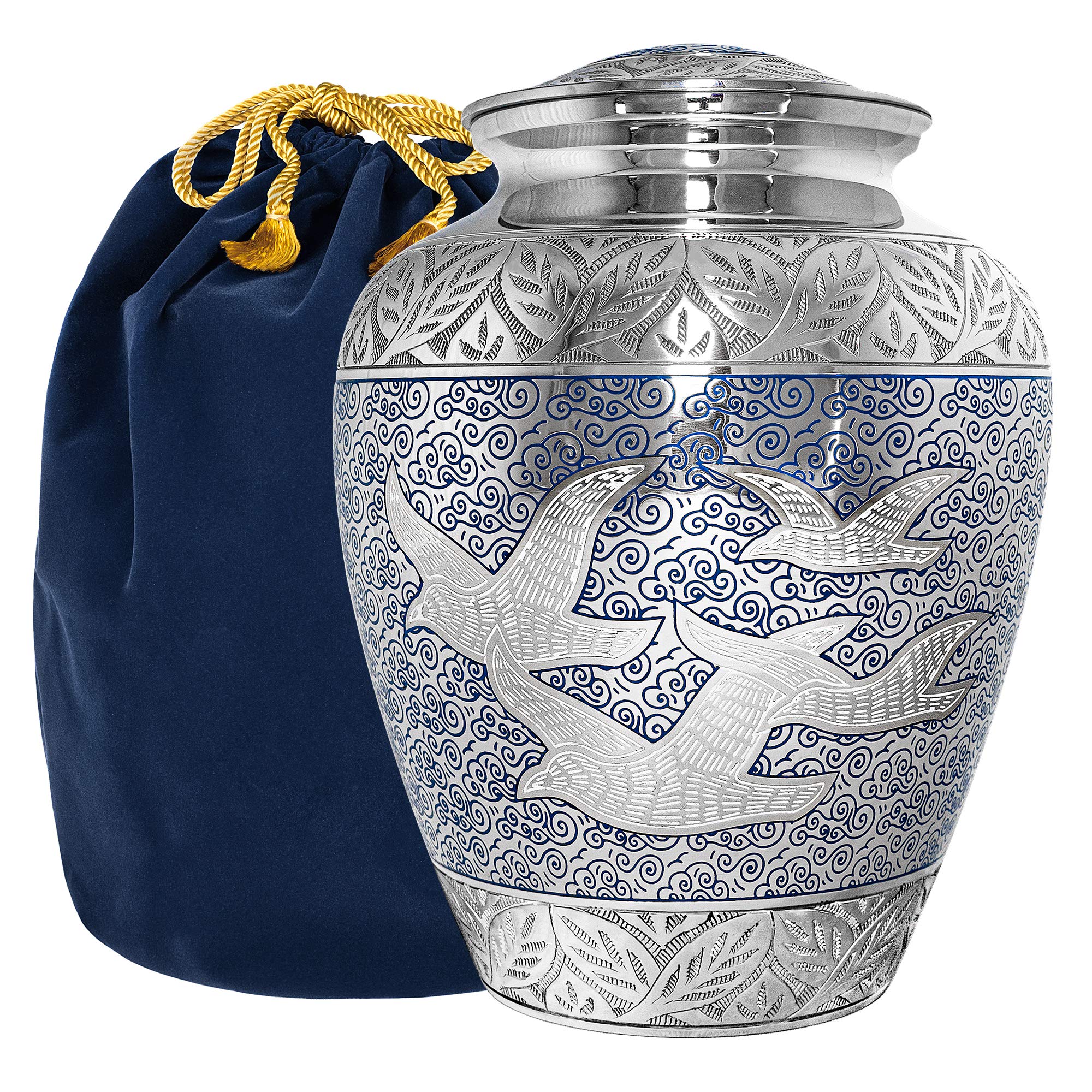 Trupoint Memorials 人間の遺灰用骨壷 - 大きな骨壷 数量1 - 美しく流行に左右されない。見るたびに快..