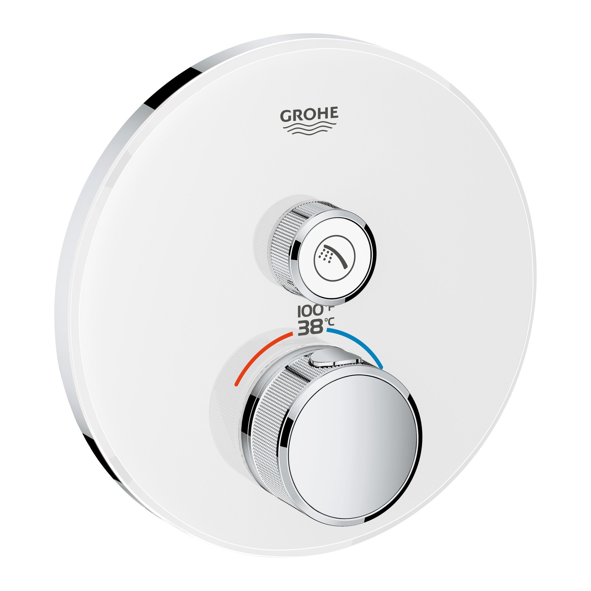 Grohe 29159ls0 29159ガラスラウンドUS THM SmartControl 1
