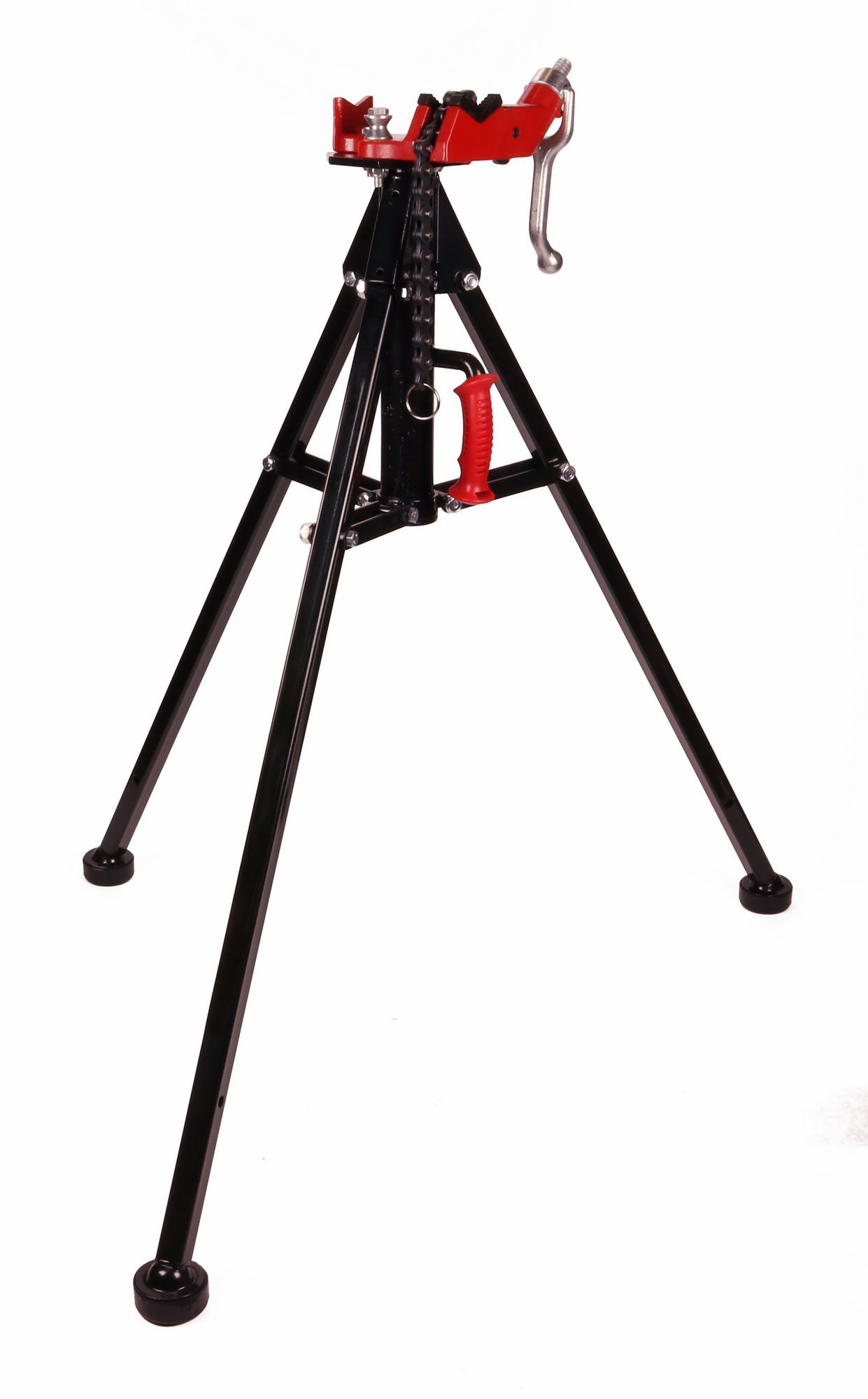 Toledo Pipe 425 Stand Portable Tripod Chain Vise works with RIDGID 12R 700 Pipe Threader