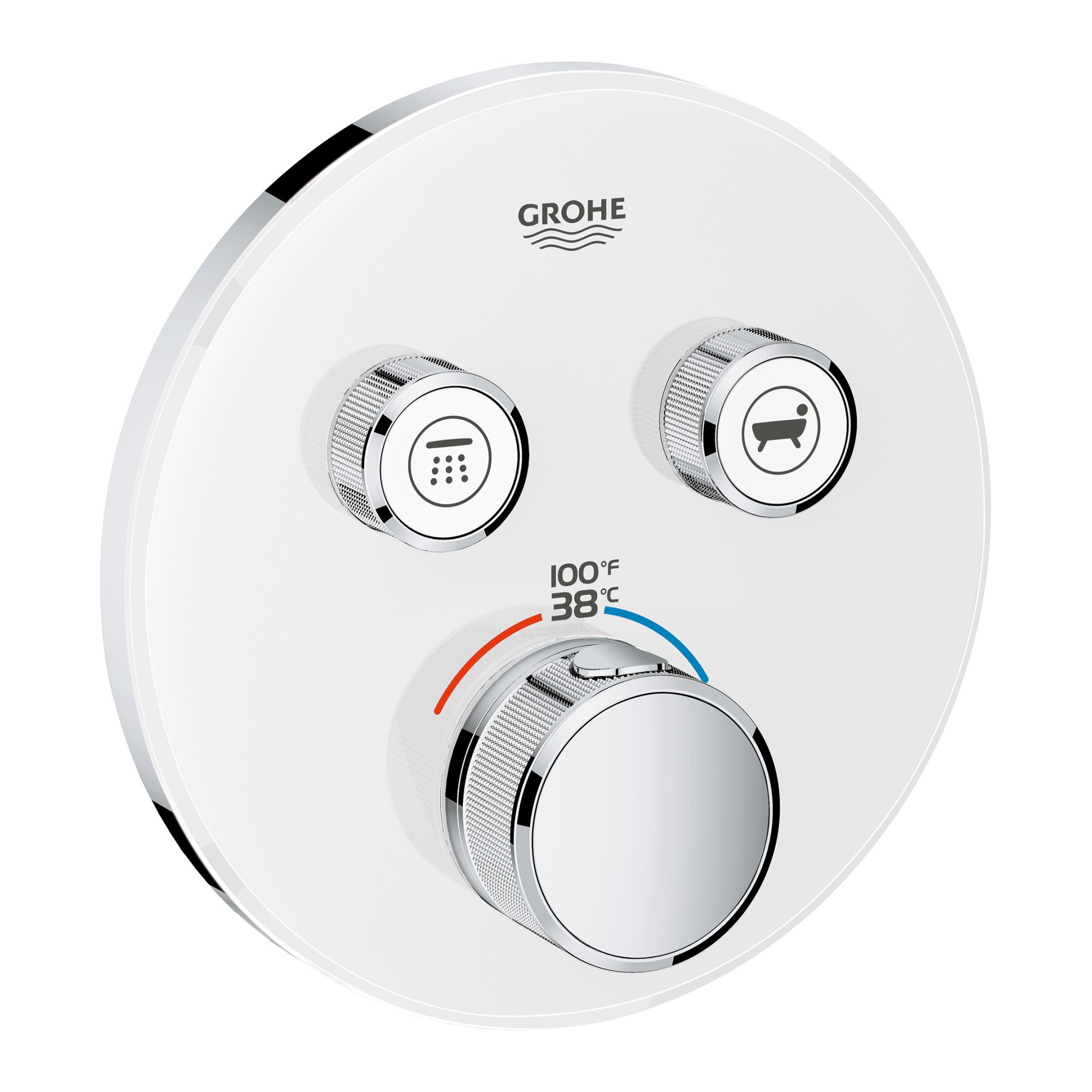 Grohe 29160ls0 29160ガラスラウンドUS THM SmartControl 2