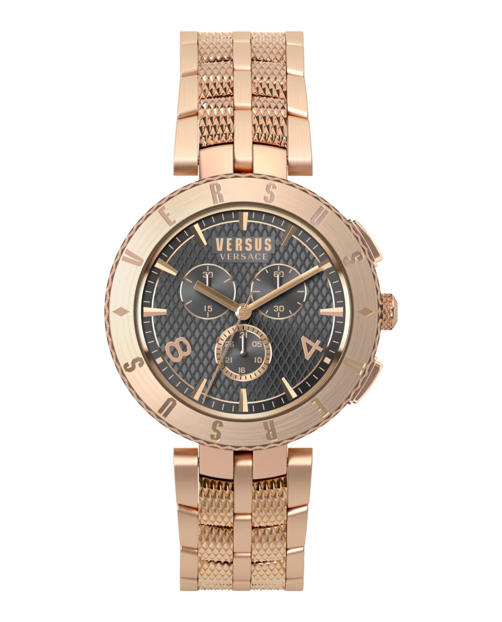 Versus Versace ��� ���졼 44mm ���� ����� �����Υ����å� S76180017 ������������� ���� ����� ������