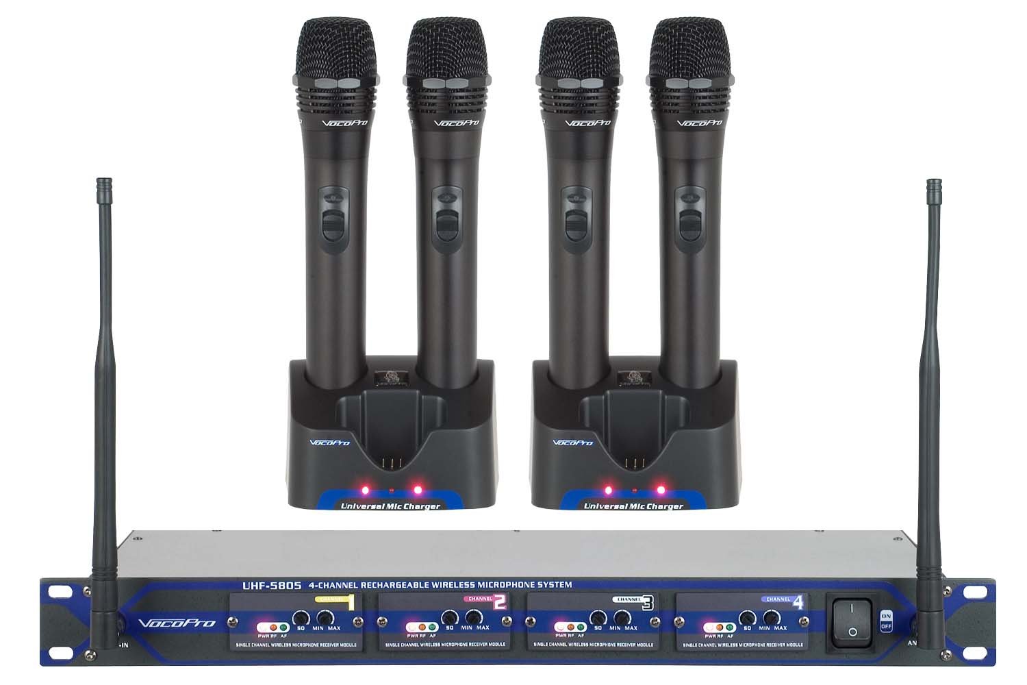 VocoPro PA System (UHF-5805-10)
