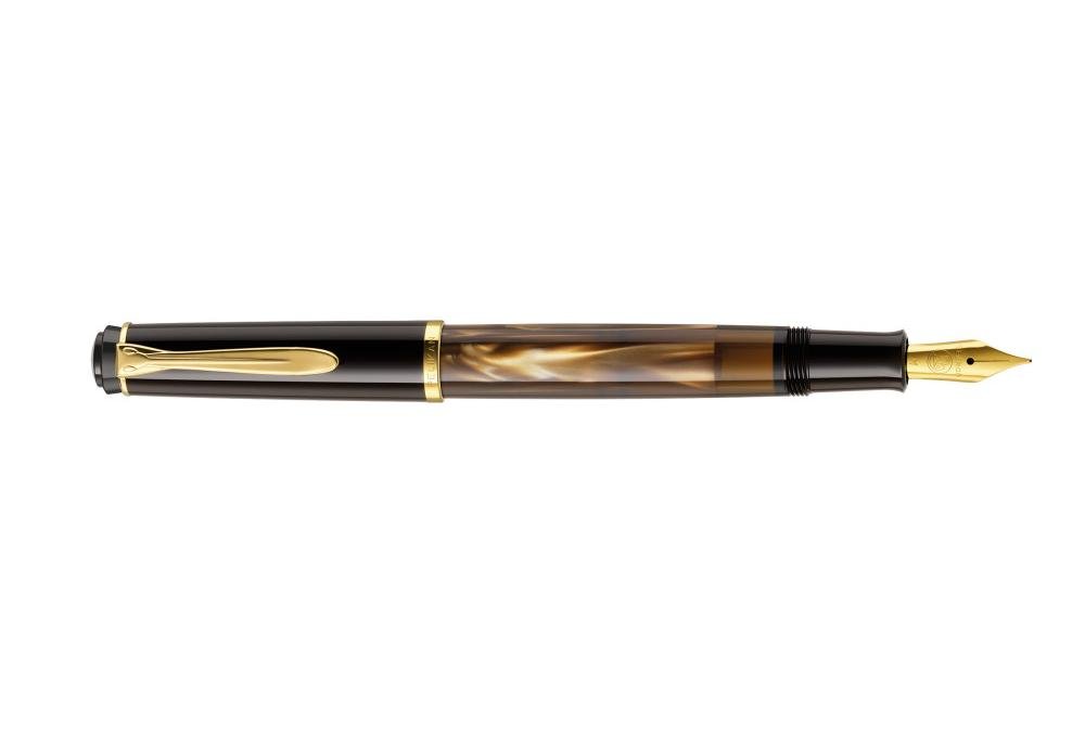 Pelikan Classic M200 Piston Fountain Pen Brown Marbled - Nib EF