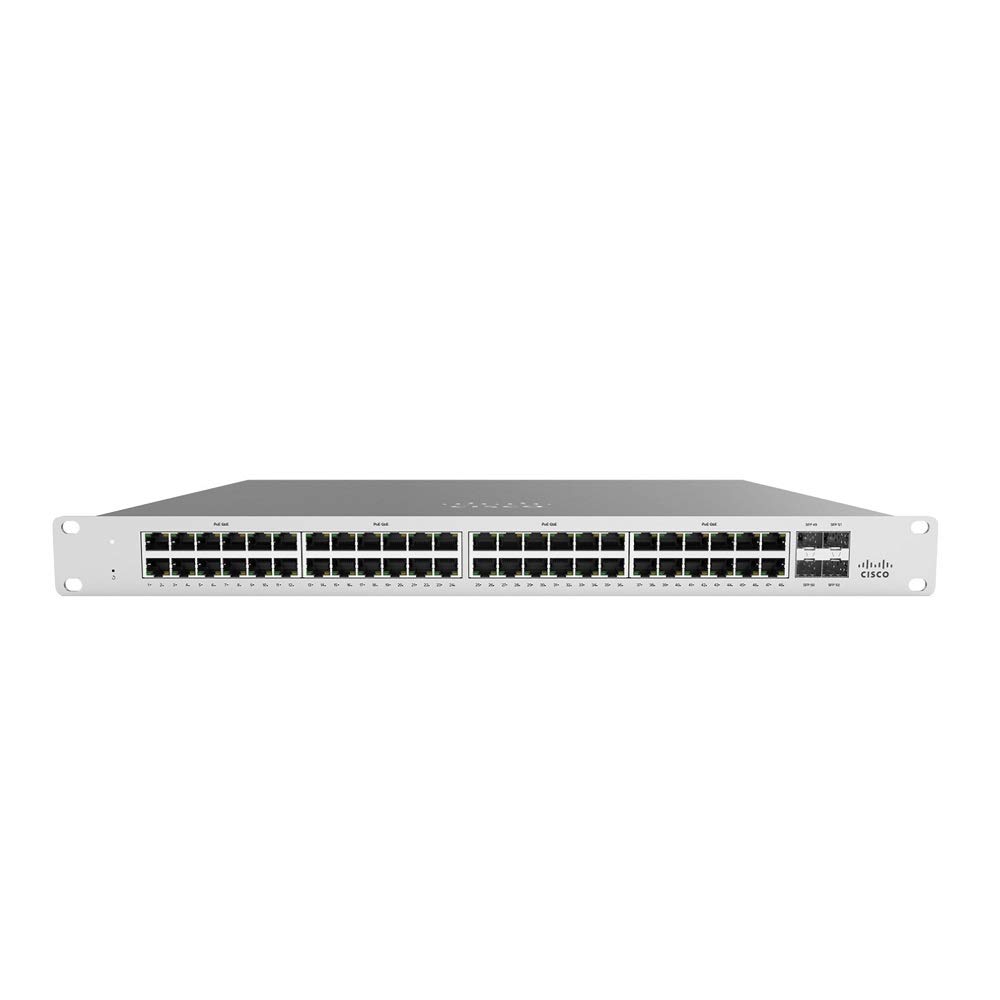 Cisco Meraki | MS120-48-HW | LIC-MS120-48-3YR | Meraki MS120-48 1G L2 Cloud Managed 48x GigE Switch with Meraki MS120-48 Enterprise License and Support 3 Year 141［並行輸入］