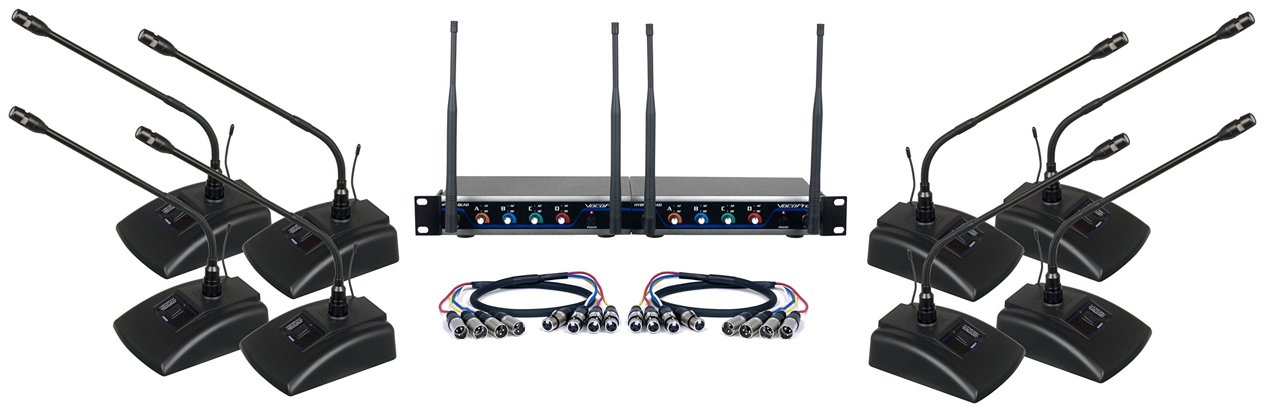 VocoPro Wireless Microphone System (DIGITALCONF8)