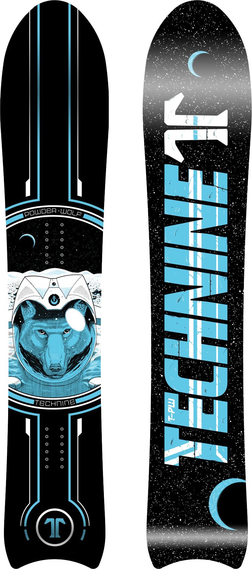 POWDER WOLF メンズ スノーボード - T9 クラシック