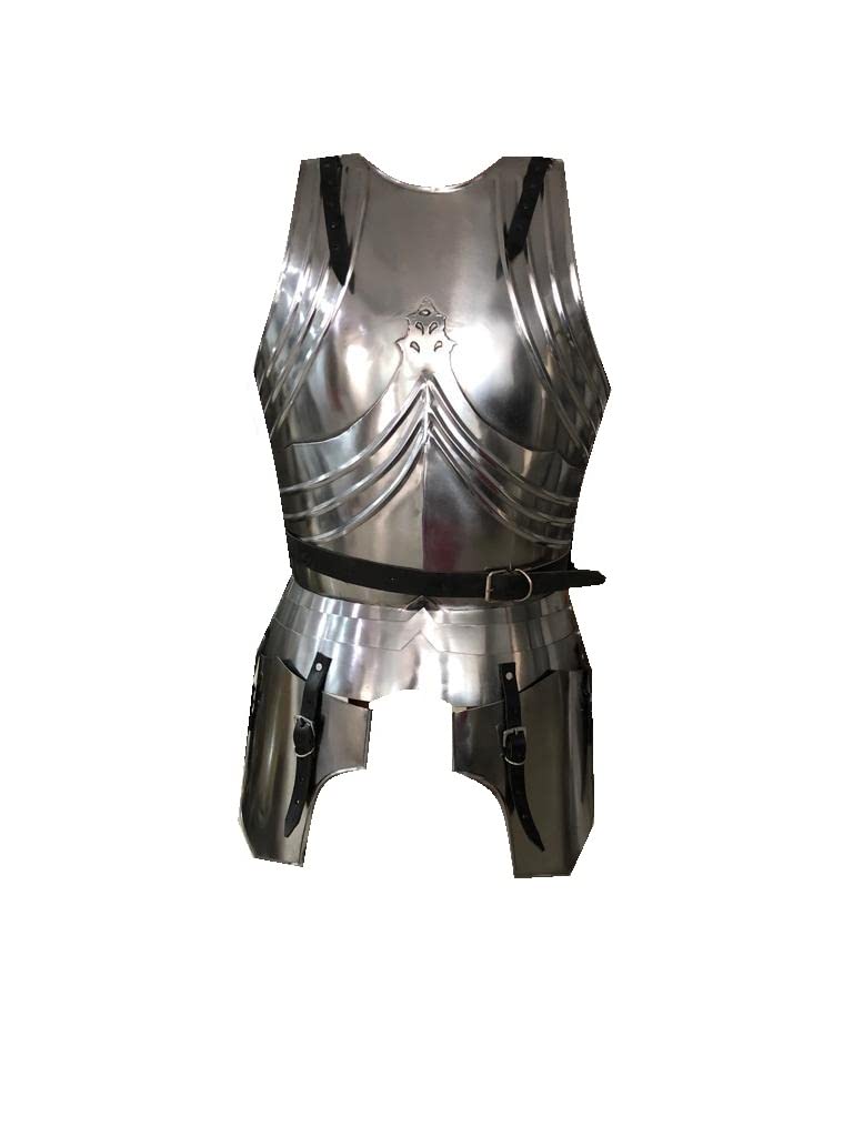 NauticalMart 中世ルネッサンス アーマー スチール 胸板 - ハロウィンウェアラブルコスチューム LARP