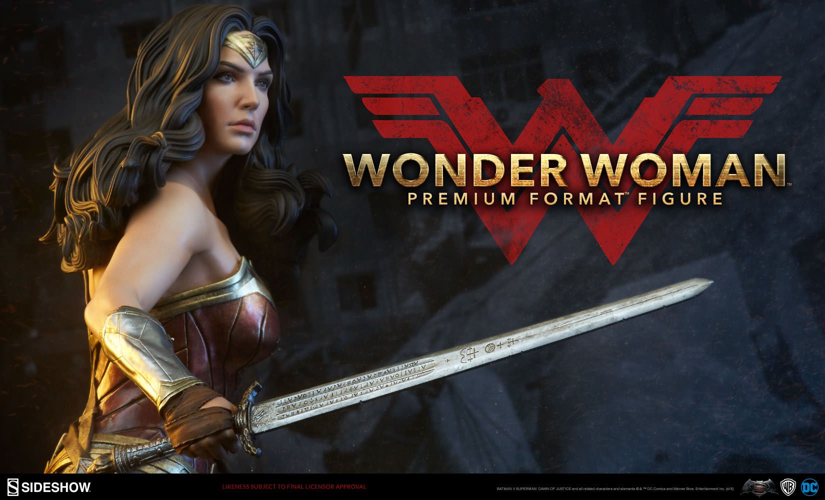 Sideshow Collectibles Ss300400 Wonder Woman BVS Premium Format Figure