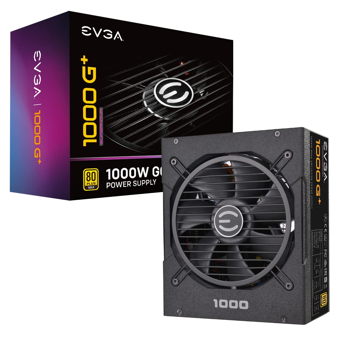 樂天商城 - EVGA 120GP1000X1 Supernova 1000 G2 80 Plus Gold 1000 W Fully Modular Power Supply