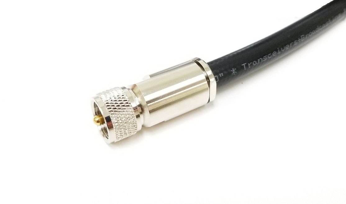 Messi and Paoloni ZMP-HYF13-35U ハイパーフレックス 13 .500インチ (12.7mm) 50オーム同軸、35フィート PL-259コネクタ付き(2.0)