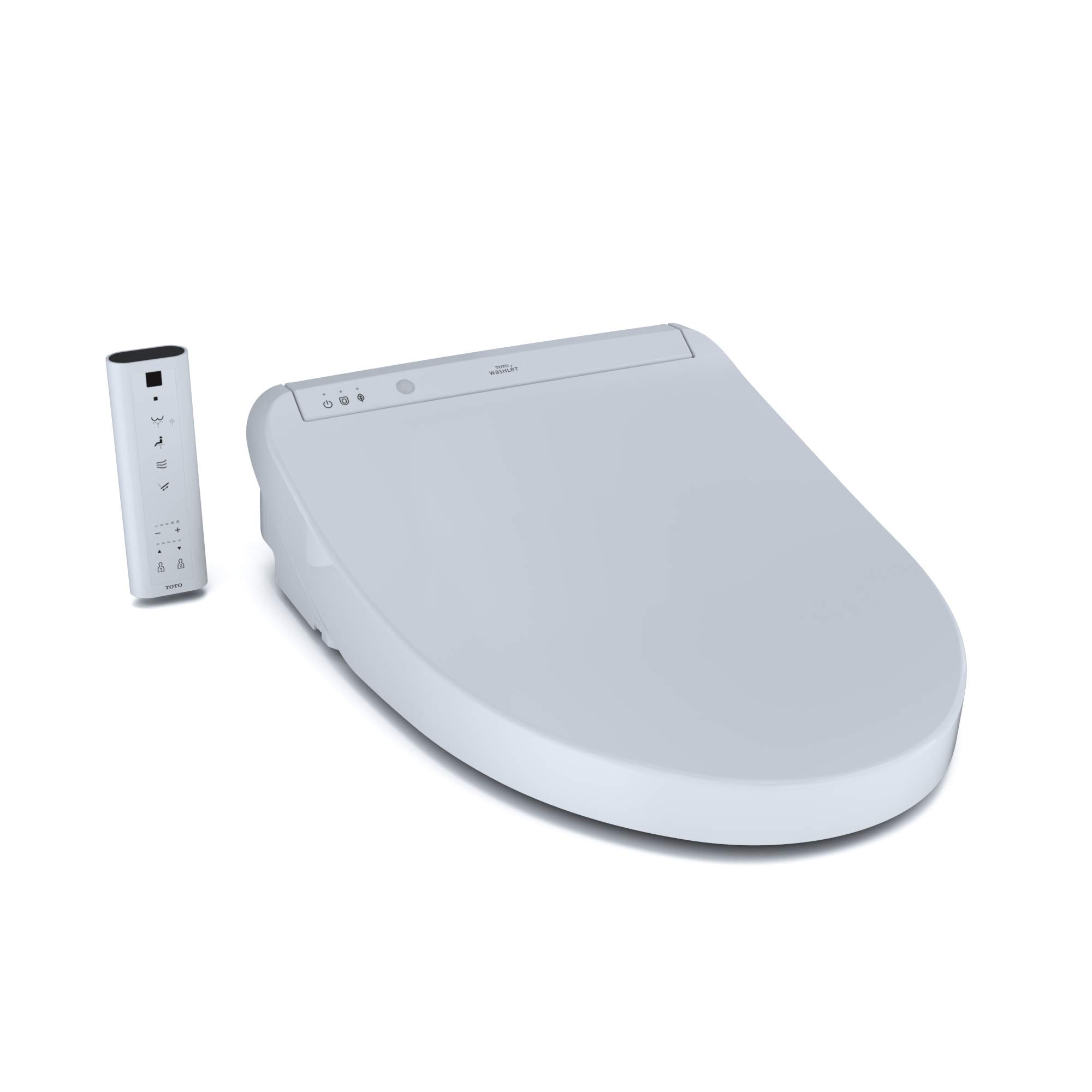 TOTO SW3036#01 K300 WASHLET Electronic Bidet Toilet Seat with Instantaneous Water Heating with PREMIST and SoftClose Lid Elongated Cotton White